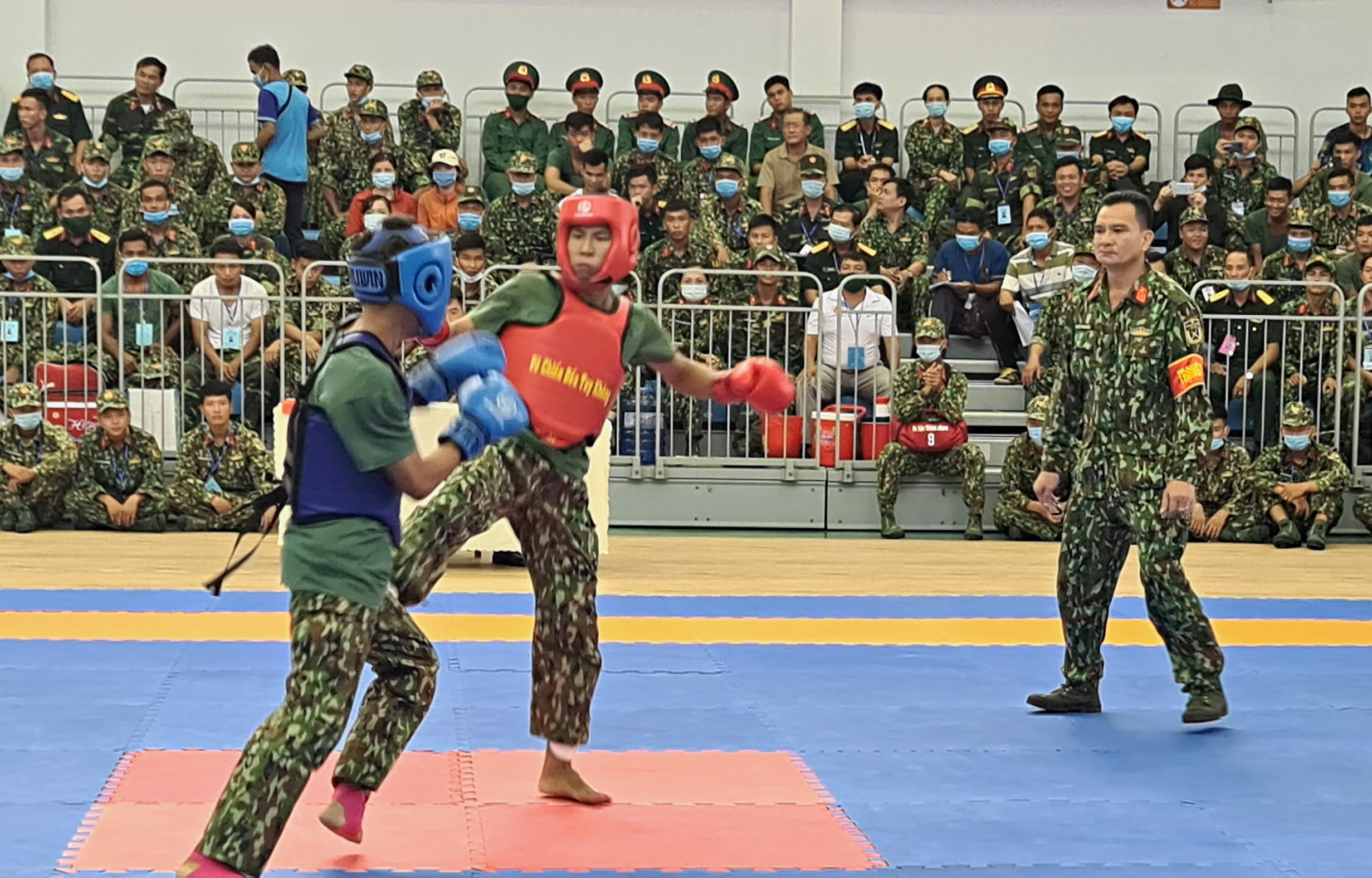 Quân khu 9 khai mạc Hội thao Võ chiến đấu tay không năm 2020